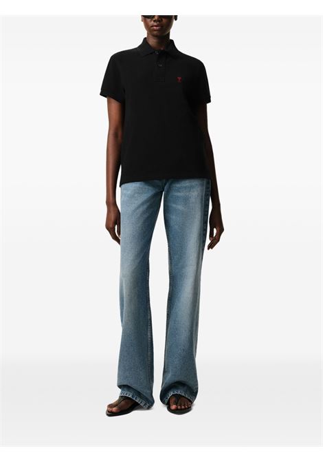 polo adc uomo nera AMI PARIS | BFUPL001.760001